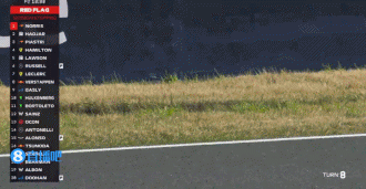 png电子F1日本大奖赛二练:皮亚斯特里全场最快,四次红旗,两次草地着火