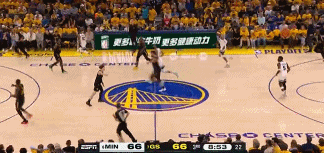 png电子鬼魅脚步！华子一步过波杰姆 欧洲步再过TJD 高打板命中打停勇士